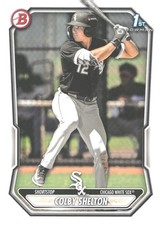 2026 Bowman #BP-144 Prospects - Colby Shelton Chicago White Sox 1st Bowman