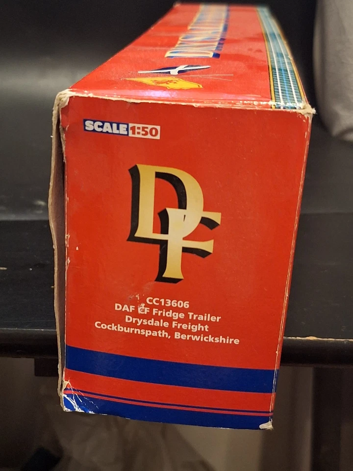 Corgi CC13606 DAF CF Fridge Trailer - Drysdale Freight Lorry Truck BOXED 1:50 - Image 4 of 4