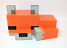 Minecraft Fox Rechargeable Light Night Light Up Desk Lamp Game Decor Icon