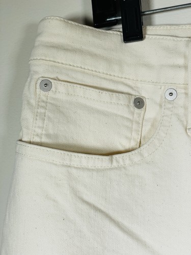 Jean Madewell W 33P The Petit Perfect Vintage Pierna Ancha Vintage Lona Nuevo con Etiquetas - Imagen 8 de 14