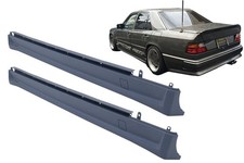2 bas de caisse look AMG pour MERCEDES classe E W124 berline de 12/1984 à 1999