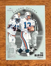 Dan Marino 1996 Upper Deck Silver Record Season Miami Dolphins