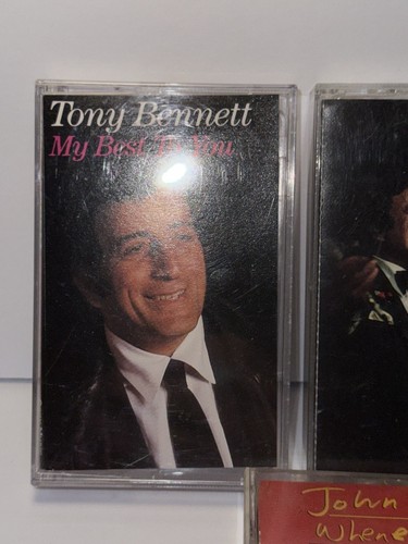 Set of 4 Cassette Tapes - Tony Bennett / Patsy Cline / John Mellencamp - tested - Picture 2 of 9