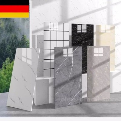 20/40x Marmor Klebefliesen Wandpaneele Küche Bad Fliesenaufkleber Selbstklebend
