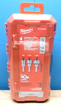 NEW Milwaukee 4 Pc. Carbide Hole Cutter Kit 49-22-8610 7/8" 1-1/8" 1-3/8" Bit