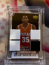 2007-08 Upper Deck First Edition Kevin Durant Star Rookies Quad Patch 1/10 #202 