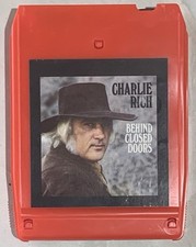 Charlie Rich - Behind Closed Doors 8-Track NOT TESTED.