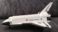 NASA Space Shuttle Figure Diecast Spacecraft Model Ship 7" Realistic by Realtoy