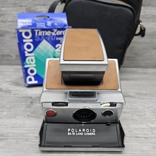 Polaroid SX-70 Land Camera with Case and Film READ