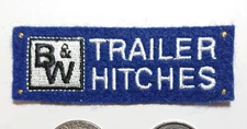 B&W Trailer Hitches Stick-On Patch Badge Crest