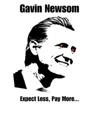 Gavin Newsom Political Sticker