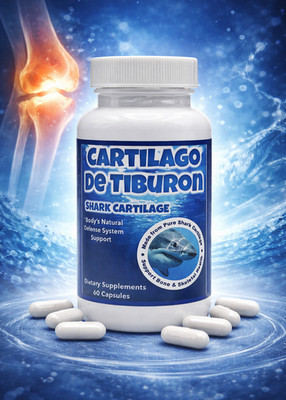 Cartilago De Tiburon Shark Cartilage Joint Relief Arthritis Body Defense Pills