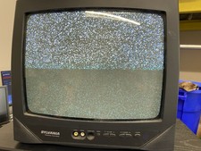 Y2K Sylvania 13 Inch Tv. Model SRT2313A Tested and Working No Remote