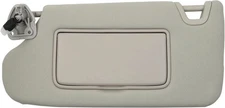 Gray Left Driver Side Sun Visor Compatible with 2013 2014 2015 Left Gray