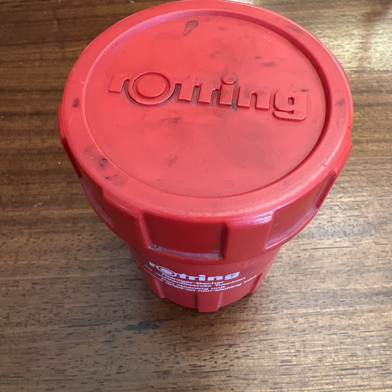 Rotring.  rOtring  pen cleaning unit acid proof with inner rack 
