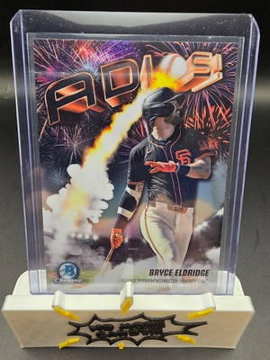 #ad 2025 Bowman Chrome Bryce Eldridge Adios $2.99