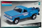 Revell MONOGRAM "Chevy Sport Pick-Up 4x4" New Original Model Car 1/24 Scale Box
