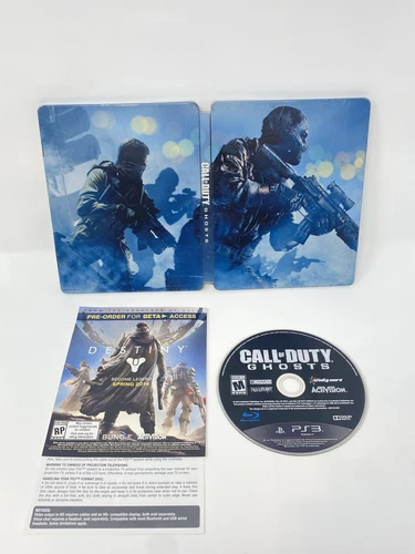 Call of Duty: Ghosts Steelbook Edition (Sony Playstation 3 PS3, 2013)