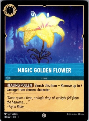 Magic Golden Flower Common The First Chapter 169/204 NM