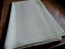 butter yellow poly tablecloth 60 x 102 textured lines
