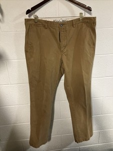 Pantalon Kaki Eddie Bauer Legend Wash - Taille Homme 34 X 32, Occasion Très Bon état, Coupe Casual
