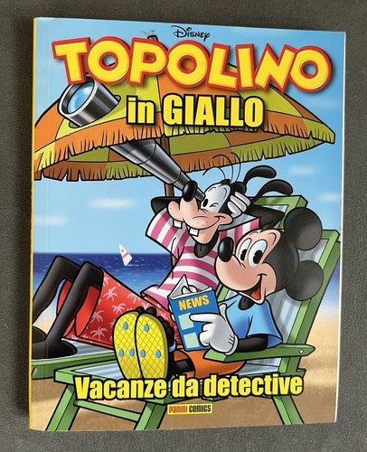 Comic Mickey Maus in Gelb. Detektivurlaub Nr. 6