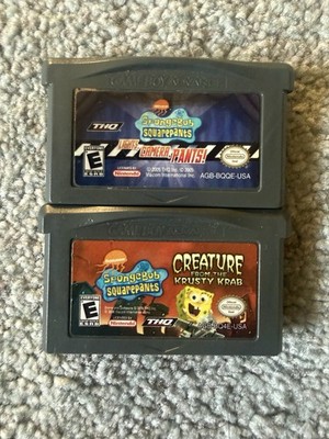 SpongeBob SquarePants: Creature from the Krusty Krab (Nintendo Game Boy Advance,