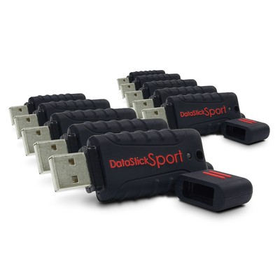 Centon Waterproof 8GB USB 10pk Black (DSW8GB10PK)