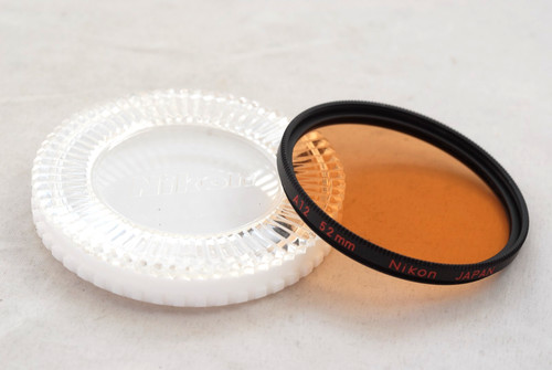 Nikon 52mm A12 (Amber) Filter in Excellent Condition