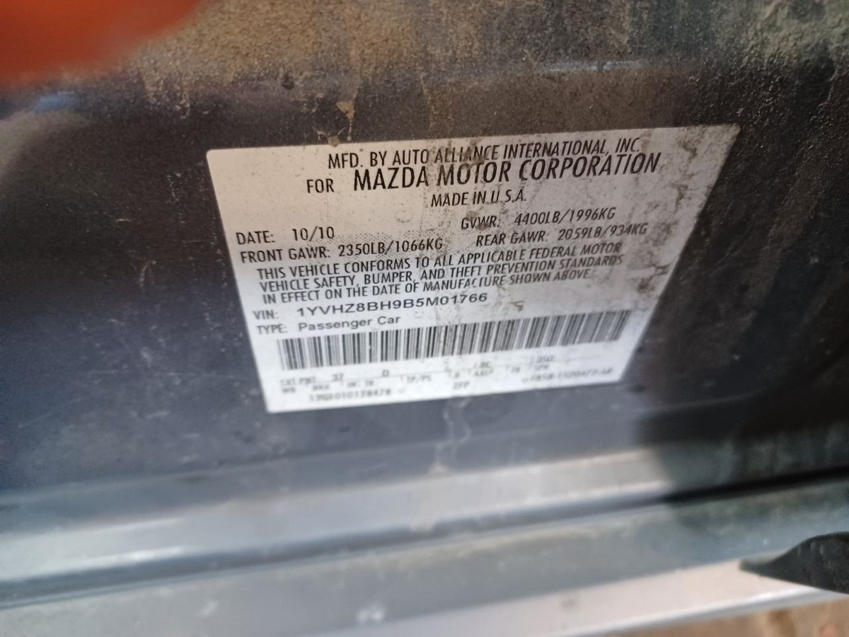 Engine 2.5L VIN H 8th Digit Fits 11-13 MAZDA 6 780373 | eBay