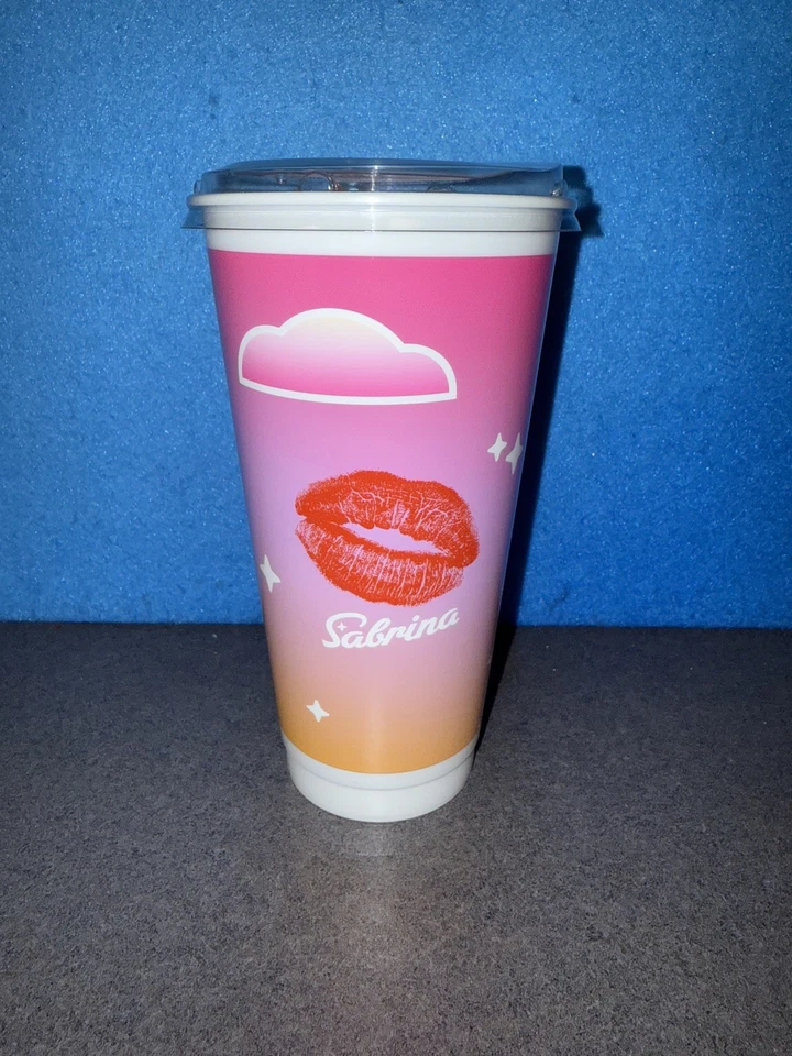 Exclusive Sabrina Carpenter x Dunkin Cup, WITH LID, Brand New - Image 3 of 4