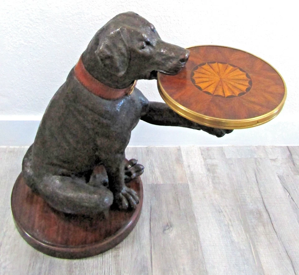 Mesa de acento Labrador Maitland-Smith Classic Collection 8144-30 Foto 2 de 4