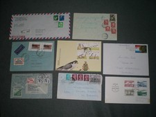 8 x Poczta - Japonia 1984 Polska 1961 Argentyna 1979 Portugalia 1994- patrz zdjęcia