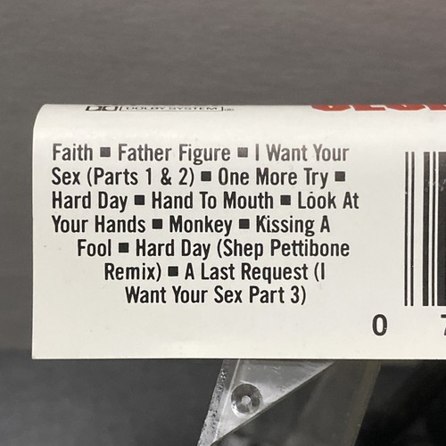 George Michael Faith Cassette Tape 1987 Columbia Records Excellent - Picture 8 of 11