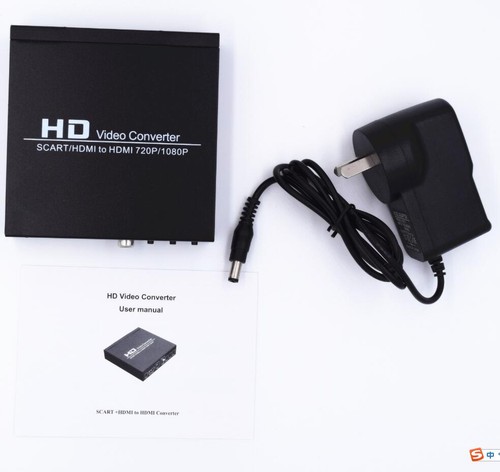 SCART to HDMI+HDMI RGB HD Video Converter Audio scart to hdmi+Digital 1080P - Picture 7 of 14