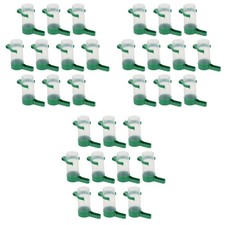 Set of 3 Cage Bird Waterer Parrot Feeder for Parakeet Dispenser Drinker