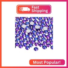 Jollin Glue Fix Crystal Flatback Rhinestones Glass Diamantes Gems for Crafting N