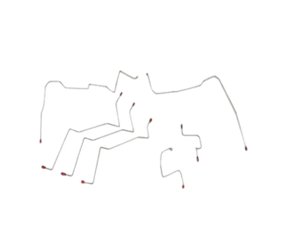 Полный комплект тормозной магистрали подходит для Dodge Ram 1500 02-05 полный привод ShortBed QuadCab CBK0038SS - Изображение 2 из 4