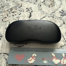 Ray-Ban Black Hard Case for Glasses/Sunglasses with Cloth Bag