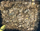 Bulk Lot of 290- 300 Wheat Pennies 2 Pounds Unsearched