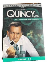 QUINCY M.E. - SEASONS 1 & 2 The Original Crime Investigator