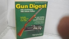 Gun Digest 34th Anniversary 1980 Deluxe Edition~ Fine TPB ships boxed