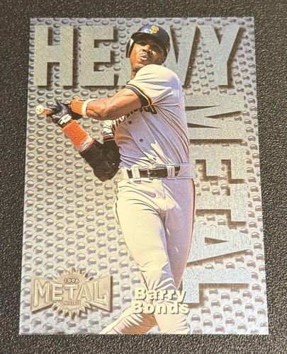 1996 Fleer Metal Universe Barry Bonds Heavy #2 Giants