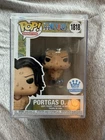 One Piece: Portgas D. Ace(Execution) #1818 Funko Pop! Funko Shop w/Protector!!!
