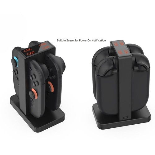 Dual Charging Dock for Nintendo For Switch Controllers with Indicator Lights - Zdjęcie 3 z 12