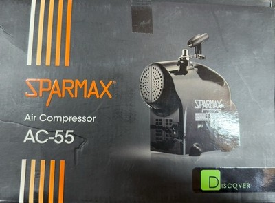SPARMAX AC-55 Airbrush Kompressor Air Compressor Komplett Set OVP Top Zustand