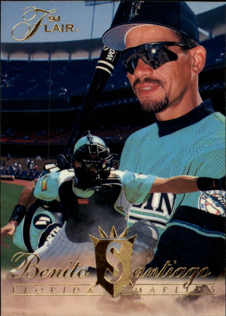 1994 Flair #384 Benito Santiago - BB