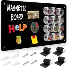 Magnettafel Whiteboard Pinnwand Magnet Wandtafel Schwarz A3 Büro Küche