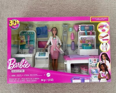 Barbie Careers You Can Be Anything Doctor Brunette Doll Fast Cast