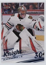 2025-26 Upper Deck Fleer Ultra Ice 13/100 Spencer Knight #93 1h4a
